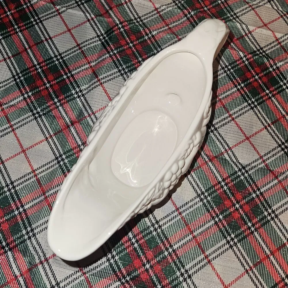 Gibson Home Fruitful Gravy Boat with Saucer